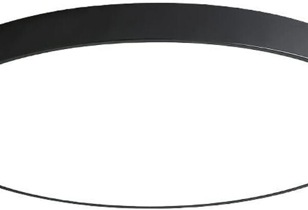 Luminaires encastrés à intensité Variable à LED Super Minces, luminaires encastrés en métal, plafonnier à Abat-Jour en Acrylique, plafonnier pour Chambre à Coucher