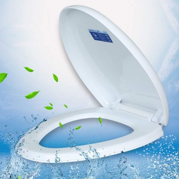 Lunette Toilette,Amovible Facile à Nettoyer Toilette Design U Couvercle,Bon pour Enfant Et Adulte RéSistante à La DéColoration,38 * 32cm