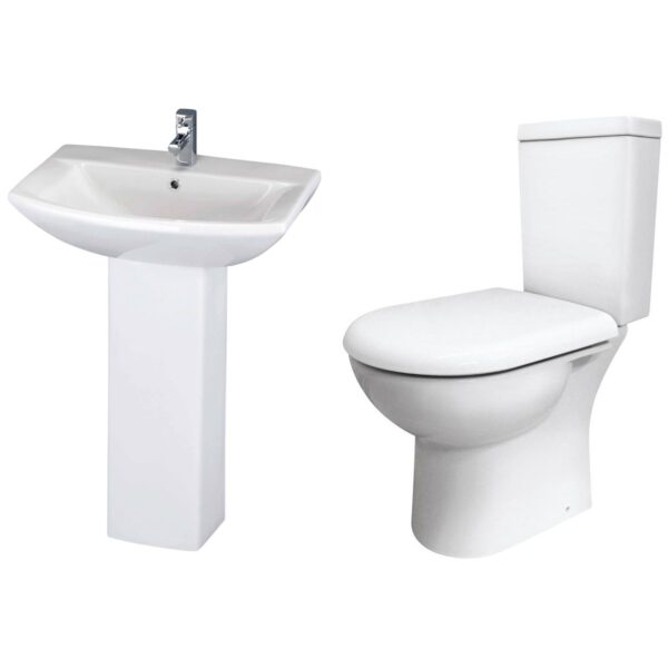 Chaise anglaise-ocean complet WC+reservoir avec mécanisme-Lavabo+robinet